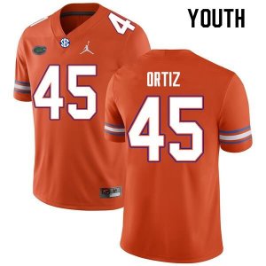 Youth Florida Gators #45 Marco Ortiz NCAA Nike Orange Authentic Stitched College Football Jersey SEV0662ON